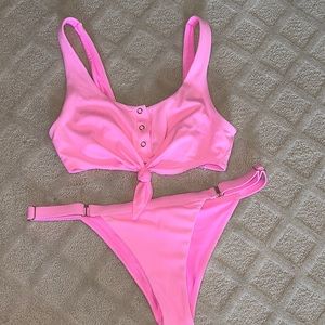 Beach Bunny Front Tie Sexy Bikini